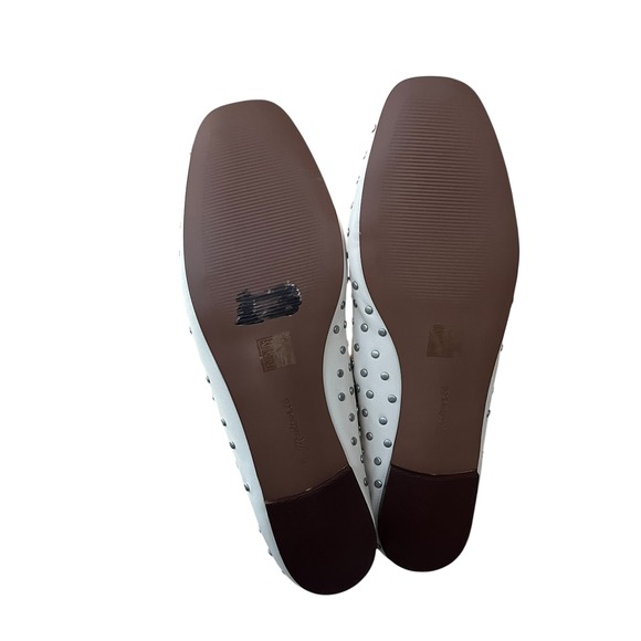 Madewell Greta Ballet Flats Studded, Size 12 - Picture 6 of 9